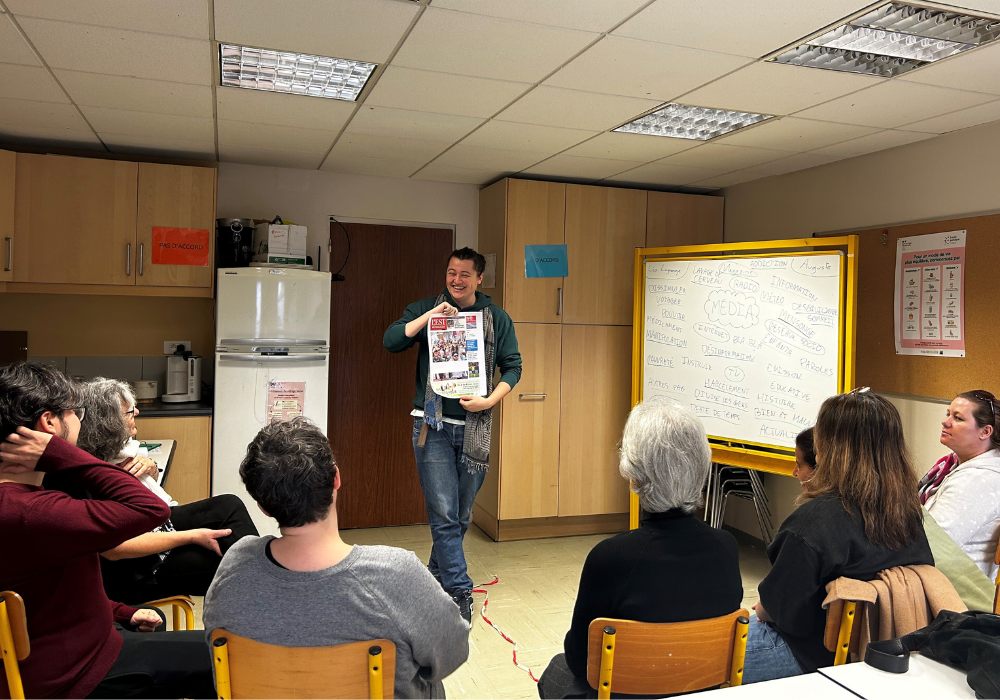 L’atelier sociolinguistique du pôle engagement de Besançon, un espace privilégié d’apprentissage façon éduc pop’ !