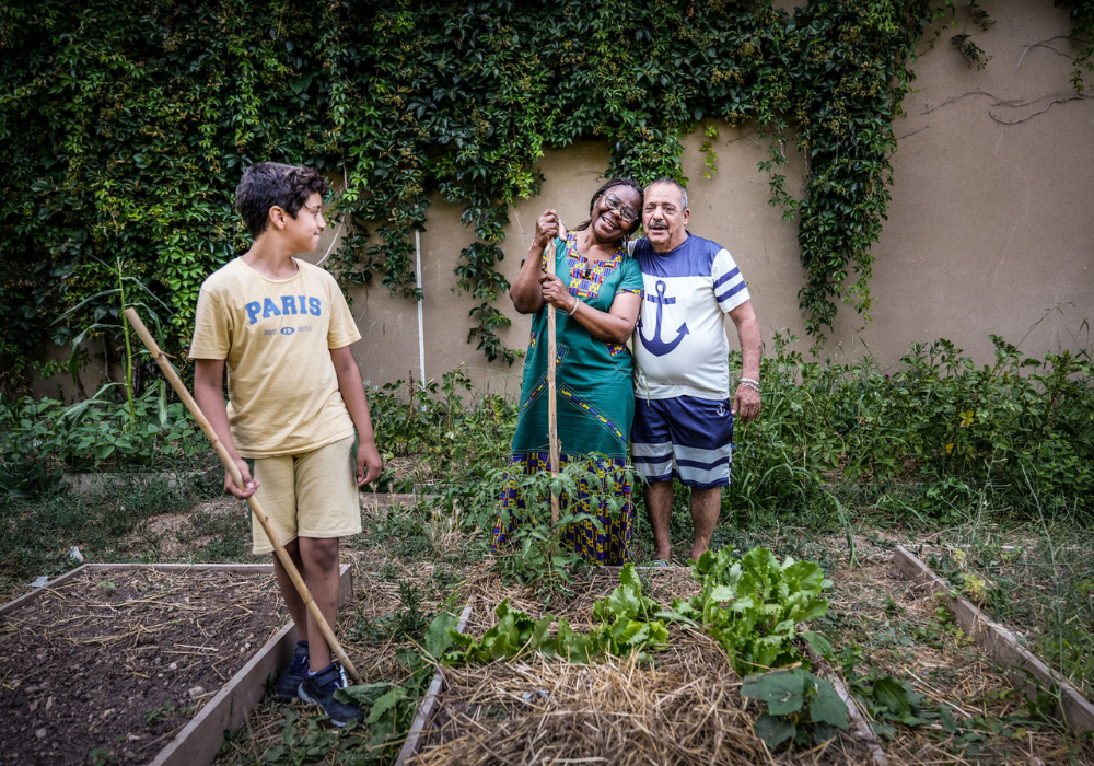 Le jardin partagé : un lieu de convivialité