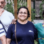 Yamina, usagère du jardin partagé