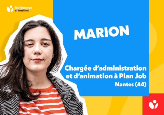 Après des études littéraires, Marion a pris le temps d’explorer, d’apprendre et d’expérimenter pour découvrir l’environnement de travail qui lui conviendrait le mieux. Aujourd’hui chargée d’administration et d’animation pour le dispositif Plan Job à Nantes (44), piloté depuis plus de 17 ans par Léo Lagrange Animation, elle met toute son énergie et ses convictions au service des jeunes !