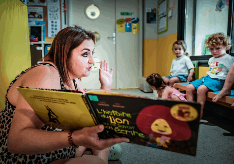 Rencontre avec la crèche Les p’tits loups à Carry-le-Rouet