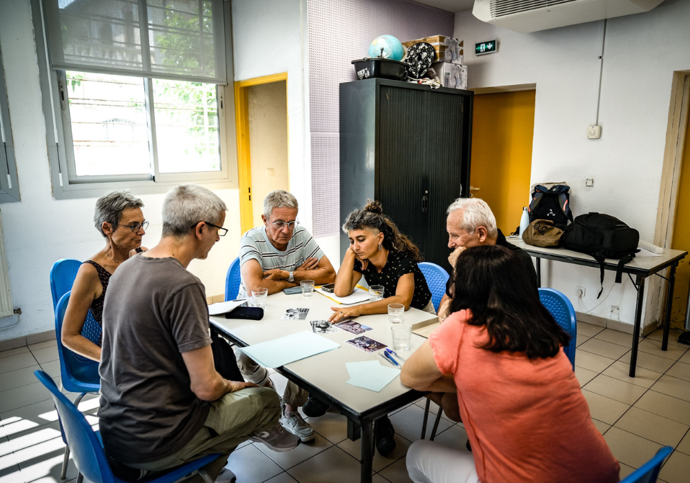 Atelier photo au centre social Joliette République à Marseille