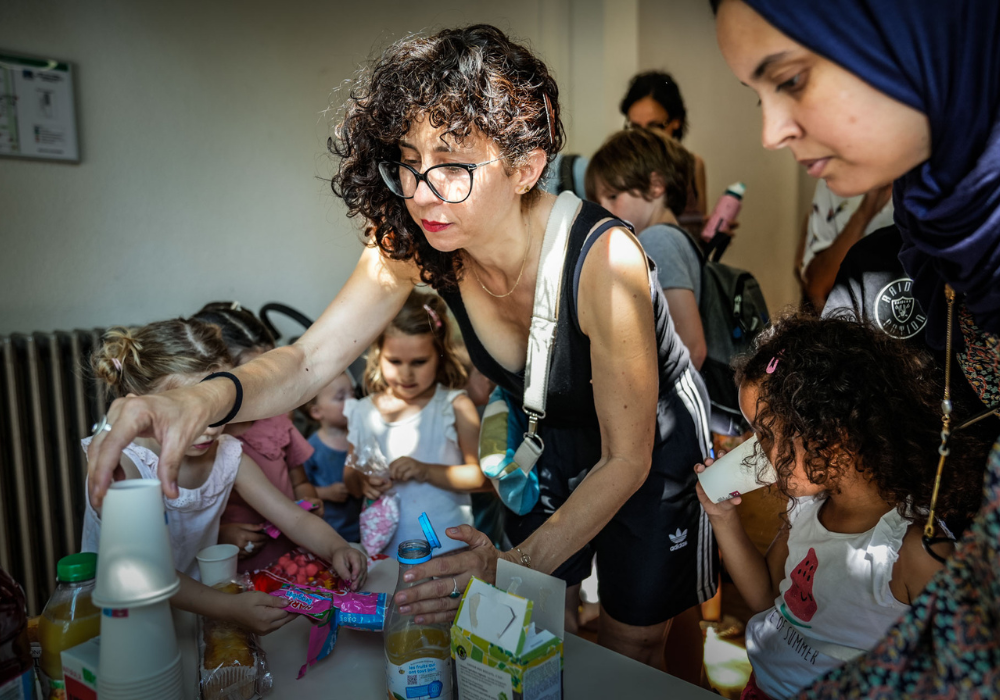 Goûter après la restitution de danse contemporaine