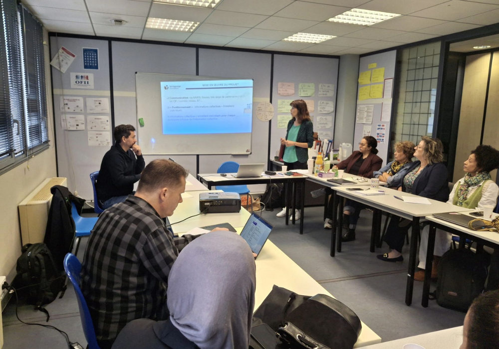 Réunion de bilan fin septembre 2025, d’Anim’Action, avec les partenaires insertion