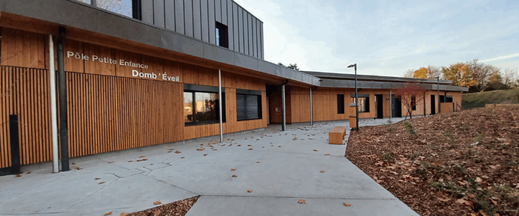 Pôle petite enfance, dont l'inauguration a eu lieu début novembre
