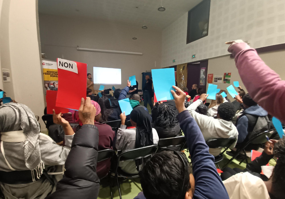 Evénement Place Pop à Paris sur le vote le débat démocratique