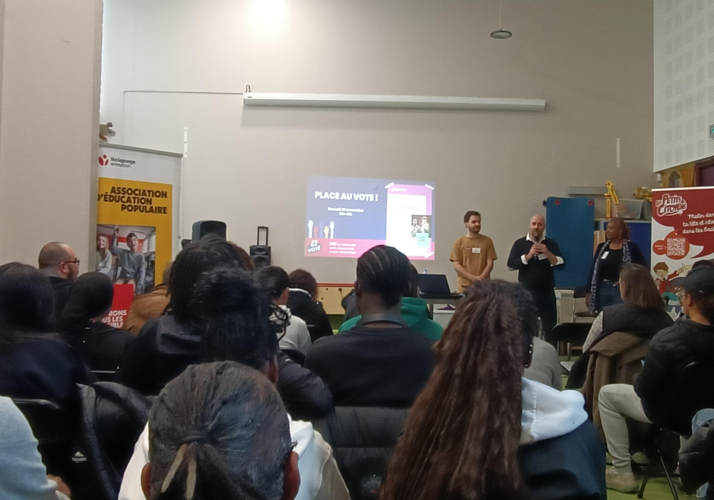 Evénement Place Pop à Paris sur le vote le débat démocratique