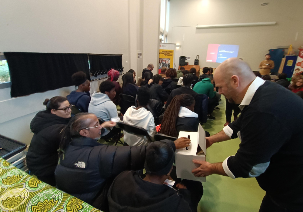 Evénement Place Pop à Paris sur le vote le débat démocratique