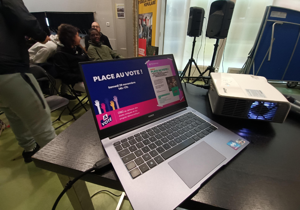 Evénement Place Pop à Paris sur le vote le débat démocratique