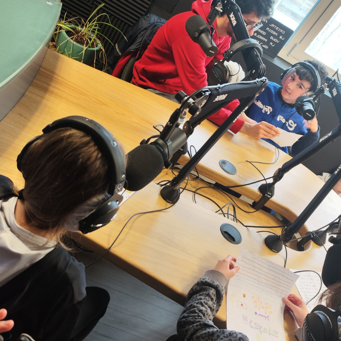Projet radio des enfants de l'ALSH Terrasson