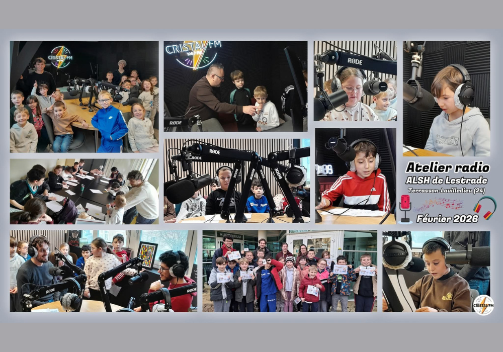 Projet radio des enfants de l'ALSH Terrasson