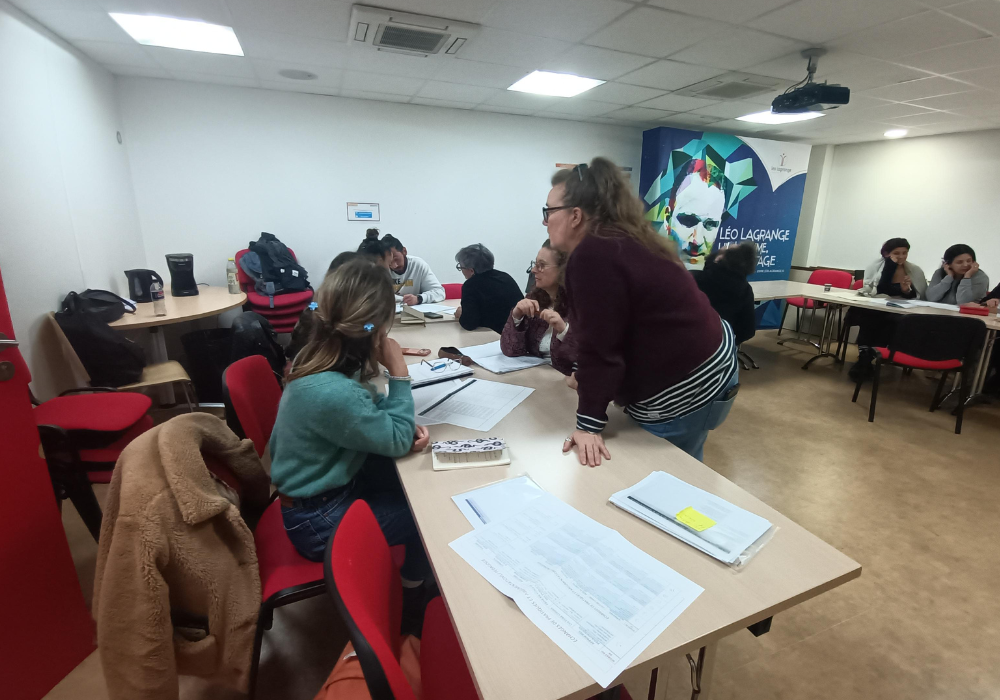 Ateliers lors de la première rencontre pour le lancement du début de l'accompagnement pour l'obtention du BPJEPS ou DEJEPS en VAE.