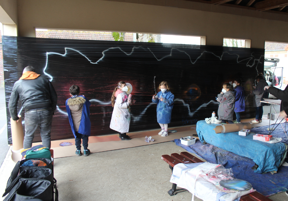 Le projet Art'icule mené à l'accueil de loisirs d'Abbecourt en février 2026