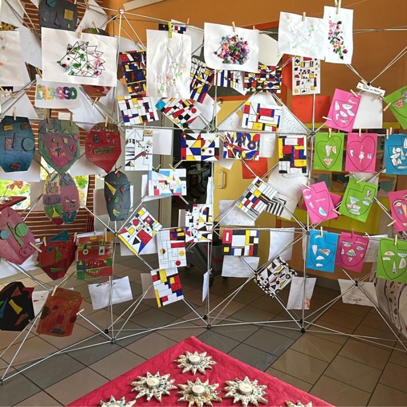 Le projet Art'icule mené à l'accueil de loisirs d'Abbecourt en février 2026