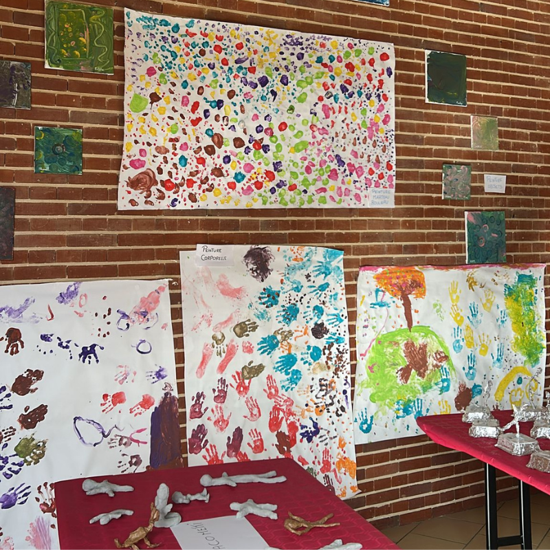 Le projet Art'icule mené à l'accueil de loisirs d'Abbecourt en février 2026