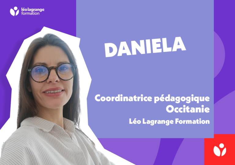 Daniela, coordinatrice pédagogique à Léo Lagrange Formation en Occitanie