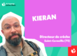 Portrait de Kiéran, directeur de crèche