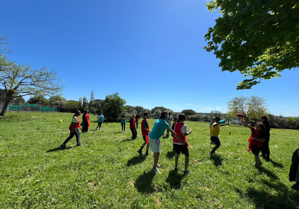 Raid sportif en PACA avec des jeunes des structures jeunesse Léo Lagrange Animation