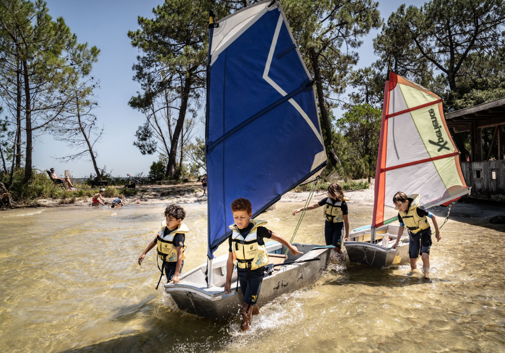 Pour le droit aux vacances de toutes et tous : une journée en colo avec LLA - découverte de l'optimiste