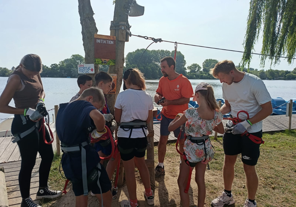 Séjour esprit sportif et citoyen avec des jeux de coopération 