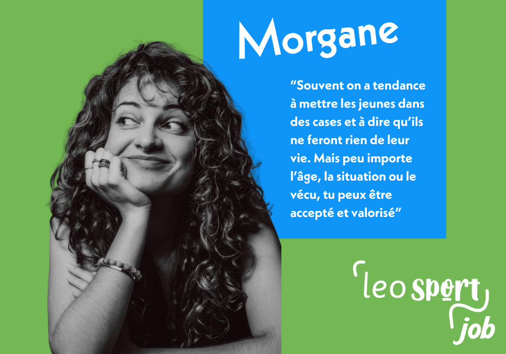 leo-org-temoignage-morgane-leo-sport-job Portrait de Morgane, accompagnée par Léo Sport Job