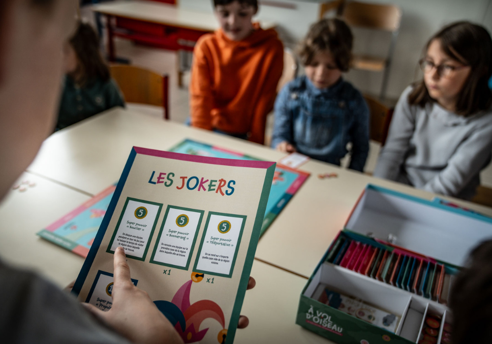 Présentation du jeu « À vol d'oiseau – le tour culturel des régions »